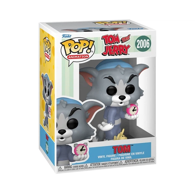 Ігрова фігурка FUNKO POP! серії "Том і Джеррі" S4 - ТОМ З БУДИЛЬНИКОМ - Фото 1 Ігрова фігурка FUNKO POP! серії "Том і Джеррі" S4 - ТОМ З БУДИЛЬНИКОМ - изображение 1