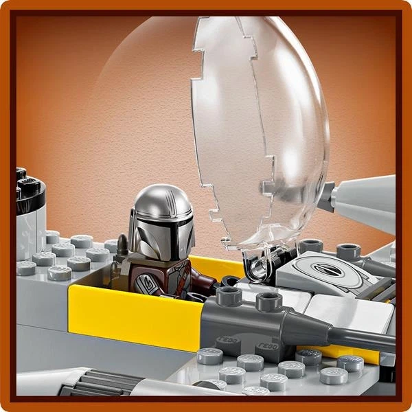Конструктор LEGO Star Wars Зоряний винищувач N-1 Мандо й Ґроґу 92 деталі (75410) - изображение 5