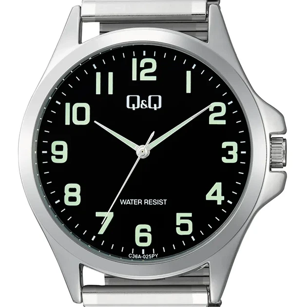 Мужские часы Q&Q C36A-025PY Браслет-резинка - изображение 2