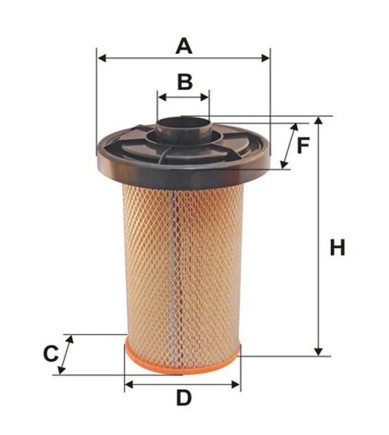 Повітряний фільтр WIX FILTERS WA6036 95643756, 95599502, 144401 - Фото 1 Повітряний фільтр WIX FILTERS WA6036 95643756, 95599502, 144401 - изображение 1