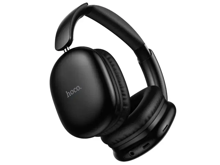 Навушники з мікрофоном Hoco W73 Graceful Black (6942007674867) - Фото 2 Навушники з мікрофоном Hoco W73 Graceful Black (6942007674867) - зображення 2