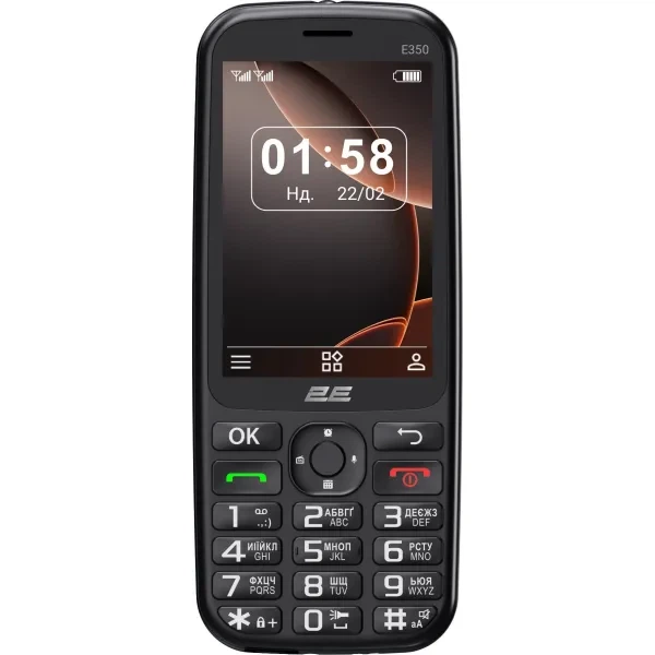 Мобильный телефон 2e e350 черный (694743656879) - изображение 2