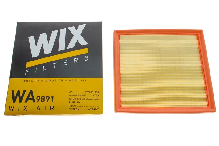 Повітряний фільтр WIX FILTERS WA9891 Jeep Grand Cherokee; Lexus ES, RX; Toyota Camry; Mitsubishi L200; Dodge Durango; Fiat Fullback 04861756AA, 1500A608, 4861756AA - изображение 4