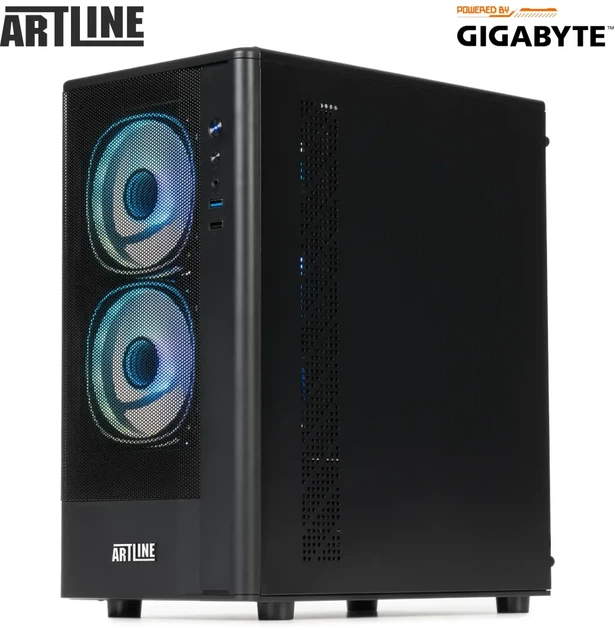 Компьютер ARTLINE Gaming X49 Powered by Gigabyte (X49v90) AMD Ryzen 5 5600 / RAM 16 ГБ / SSD 1 ТБ / nVidia GeForce RTX 5060 Ti, 8 ГБ - изображение 15