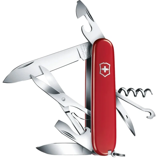 Нож VICTORINOX 1.3703 Swiss Army Climber. Красный - Фото 2 Нож VICTORINOX 1.3703 Swiss Army Climber. Красный - изображение 2