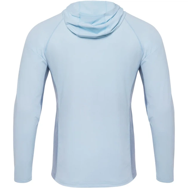 Реглан Favorite Hooded Jersey Basic XXL Sun protect Light Blue - Фото 3 Реглан Favorite Hooded Jersey Basic XXL Sun protect Light Blue - изображение 3