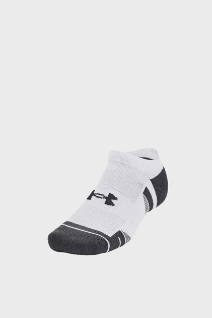 Білі шкарпетки (3 пари) UA Performance Tech 3pk NS Under Armour L 1379503-100 - Фото 2 Білі шкарпетки (3 пари) UA Performance Tech 3pk NS Under Armour L 1379503-100 - зображення 2
