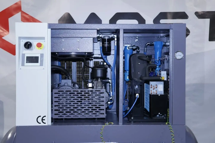 Винтовой компрессор Mast LZN-10 COMBO inverter (Осушитель + ресивер 500 л) - Фото 8 Винтовой компрессор Mast LZN-10 COMBO inverter (Осушитель + ресивер 500 л) - изображение 8
