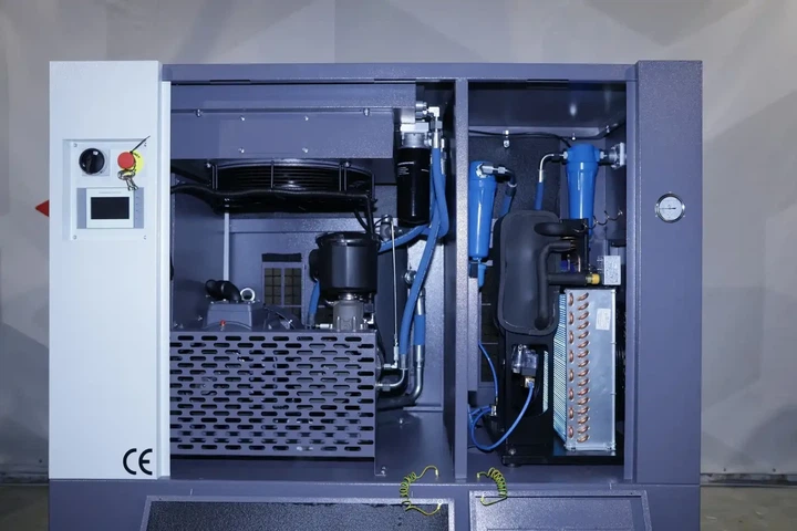 Гвинтовий компресор Mast LZN-20 COMBO inverter (Осушувач + ресивер 500 л) - Фото 5 Гвинтовий компресор Mast LZN-20 COMBO inverter (Осушувач + ресивер 500 л) - зображення 5