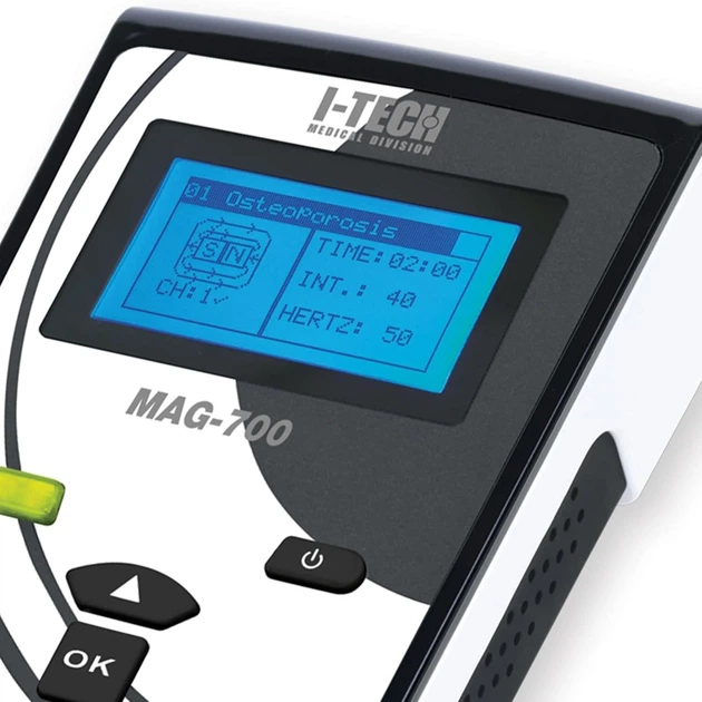Портативний апарат для магнітотерапії I-Tech MAG700 Black / White k2 - зображення 7