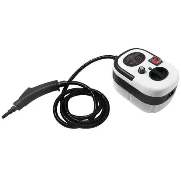 Пароочиститель ручной Steam Cleaner 2500 Вт белый бак 1.2 л с насадками для уборки дезинфекции полов окон ванной Yiwu - изображение 2