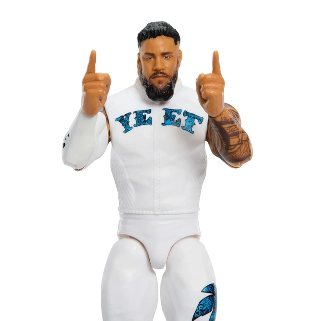 Figurka Mattel WWE Jey Uso Main Event 161 15 cm JHH87 (585936) (194735332359) - obraz 4
