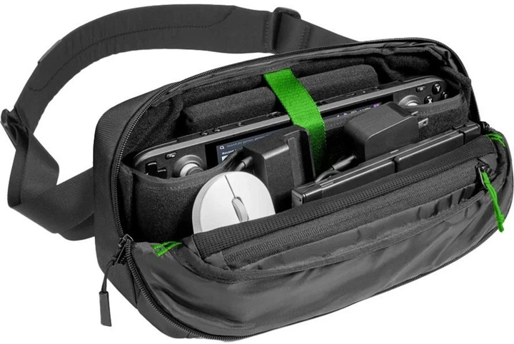 Torba Yaxo Tohono Cool Edition do ROG XBOX Ally/Legion GO/Steam Deck/NS/NS2 Black (YGTBCC01GY) - Zdjęcie 3 Torba Yaxo Tohono Cool Edition do ROG XBOX Ally/Legion GO/Steam Deck/NS/NS2 Black (YGTBCC01GY) - obraz 3