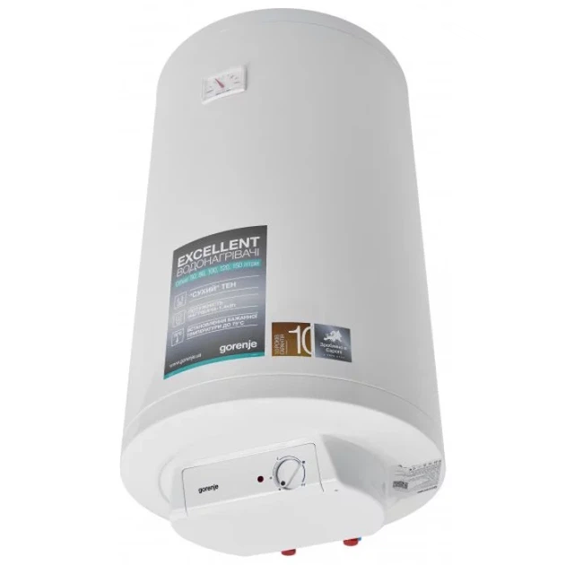 Бойлер Gorenje GBF 100 V9 100л електричний вертикальний (водонагрівач Gorenje, електричний) - изображение 4