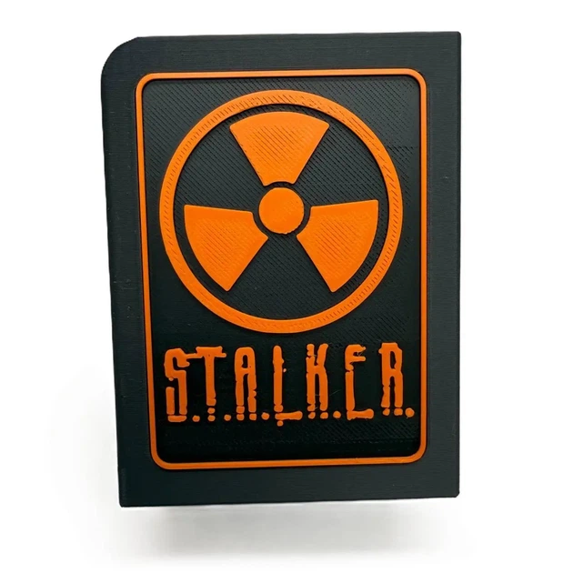 Бокс для колекційних карток зі шторкою у стилі STALKER 2 Чорний (BOX-STK-SLIDE-01) - изображение 2
