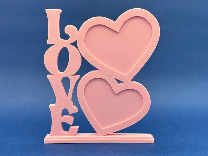 Фоторамка настільна Love на 2 фотографії-серця. Aivory - изображение 2