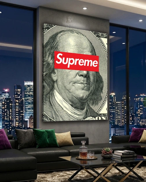 Грошова картина для офісу - Ben Franklin Supreme - 30х40 см - Фото 4 Грошова картина для офісу - Ben Franklin Supreme - 30х40 см - зображення 4