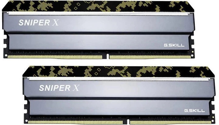 Модуль памяти G.Skill DDR4 32GB (2x16) Sniper X Digital Camo 3200MHz (F4-3200C16D-32GSXKB) - Фото 2 Модуль памяти G.Skill DDR4 32GB (2x16) Sniper X Digital Camo 3200MHz (F4-3200C16D-32GSXKB) - изображение 2