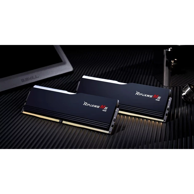 Модуль пам`ятi DDR5 2x16GB/6000 G.Skill Ripjaws M5 RGB Black (F5-6000J3238F16GX2-RM5RK) - зображення 2