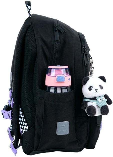 Набір Kite Panda Love рюкзак + пенал + сумка для взуття Чорний (SET_K26-584M-2) - зображення 5