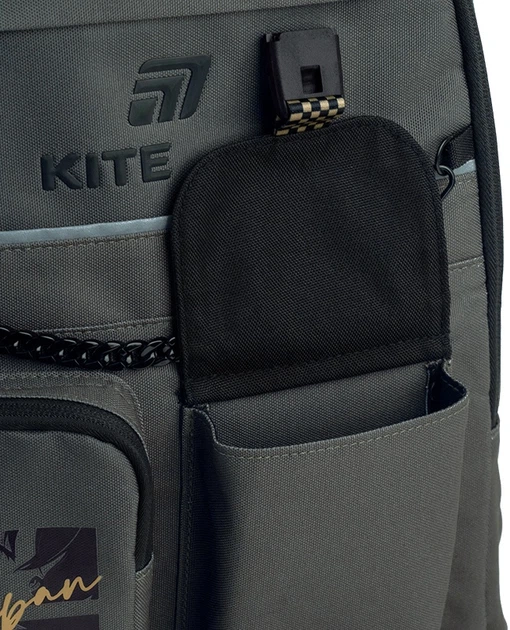 Набір Kite Tokyo Vibe рюкзак + пенал + сумка для взуття Хакі (SET_K26-584M-4) - зображення 11