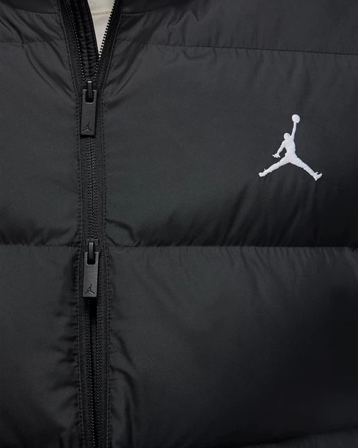 Жилетка чоловіча Nike Jordan Flight Down IF4261-010 чорна - XL - Фото 3 Жилетка чоловіча Nike Jordan Flight Down IF4261-010 чорна - XL - изображение 3