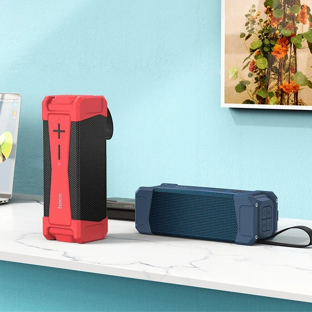 Портативна колонка Hoco HC6 Magic Sports BT Speaker 10W*2 IPX6 Navy Blue - зображення 3