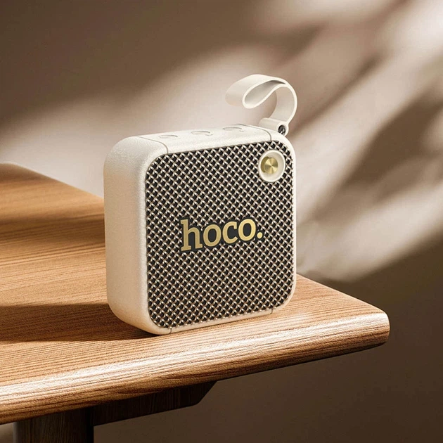 Портативна колонка Hoco HT1 Marquis Sports BT Speaker 8W White - зображення 3