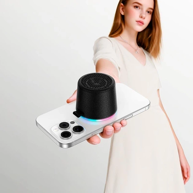 Портативная колонка Hoco HC49 Shine BT Speaker 8W Black - Фото 3 Портативная колонка Hoco HC49 Shine BT Speaker 8W Black - изображение 3