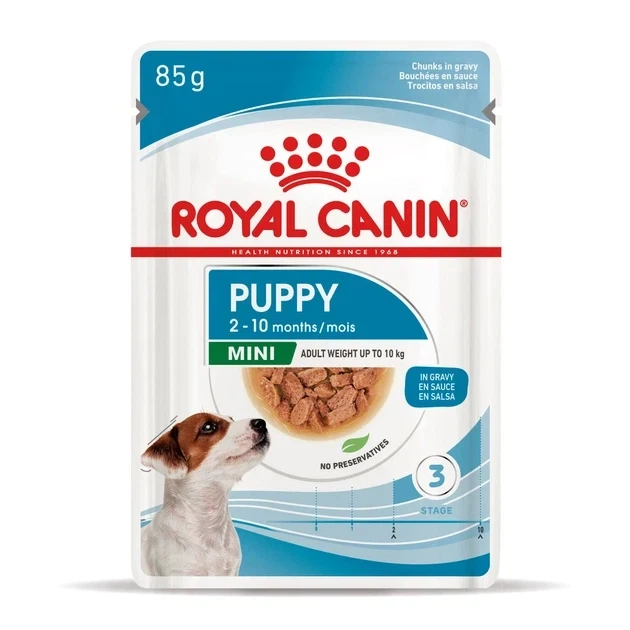 Royal Canin Mini Puppy для цуценят дрібних порід 85 г 12 шт - Фото 1 Royal Canin Mini Puppy для цуценят дрібних порід 85 г 12 шт - изображение 1