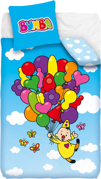 Pościel dla dzieci Studio 100 Animation Bumba Poszewka na poduszkę 65 x 65 cm + Poszwa na kołdrę 140 x 200 cm (5414233253969) - obraz 3