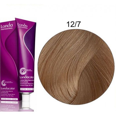 Фарба для волосся Londa Professional Permanent Color Extra Rich Creme 12/7 (Special Blond Brown) 60мл - Фото 1 Фарба для волосся Londa Professional Permanent Color Extra Rich Creme 12/7 (Special Blond Brown) 60мл - зображення 1