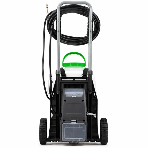 Аккумуляторный опрыскиватель с колесами Helper HP - 1170 40 л 12000 мАч садовый для обработки растений деревьев кустов опрыскиватель на колесах с аккумулятором распылитель электрический портативный для растений - изображение 6
