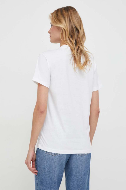 Футболка женская Calvin Klein хлопковая белая S 4252 - Фото 2 Футболка женская Calvin Klein хлопковая белая S 4252 - изображение 2