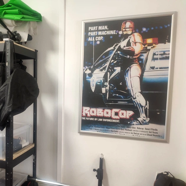 Постер Робокоп, Робот-поліцейський, RoboCop (1987), культове кіно, A2 60×40 см (id5537) - зображення 4