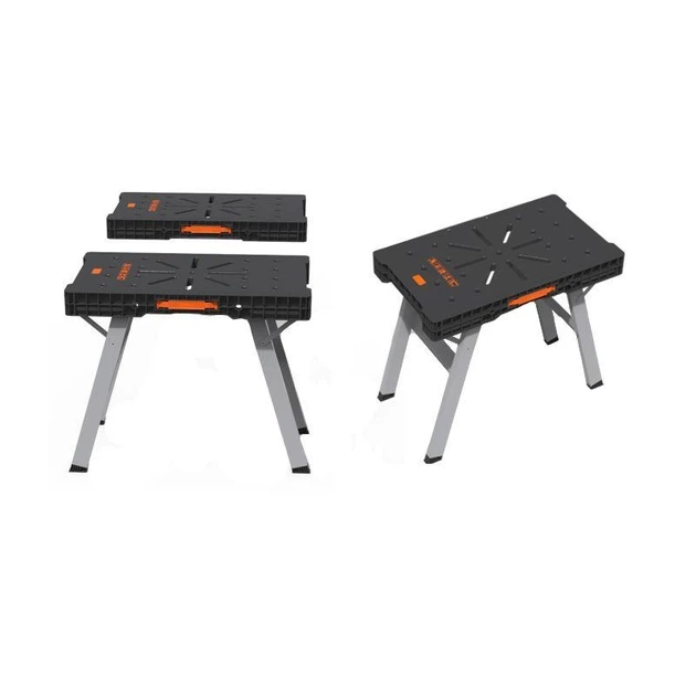 Складной рабочий стол Kraft&Dele KD10746 с розетками, верстак универсальный 86×57 см, погрузка до 500 кг - изображение 3