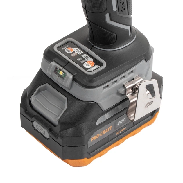 Шуруповерт Procraft industrial CD20A (з 1 акб та зп) (100201) - изображение 3