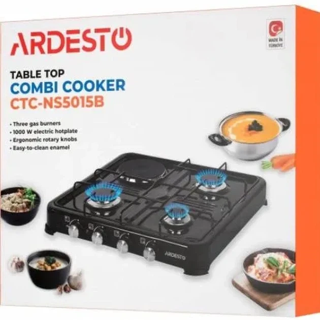 Газова настільна плита ARDESTO CTC-NS5015B - изображение 2