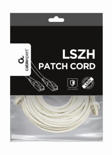 Патч-корд 30 м, S/STP, White, Cablexpert, Cat.6a, Cu, LSZH (PP6A-LSZHCU-W-30M) - Фото 3 Патч-корд 30 м, S/STP, White, Cablexpert, Cat.6a, Cu, LSZH (PP6A-LSZHCU-W-30M) - изображение 3