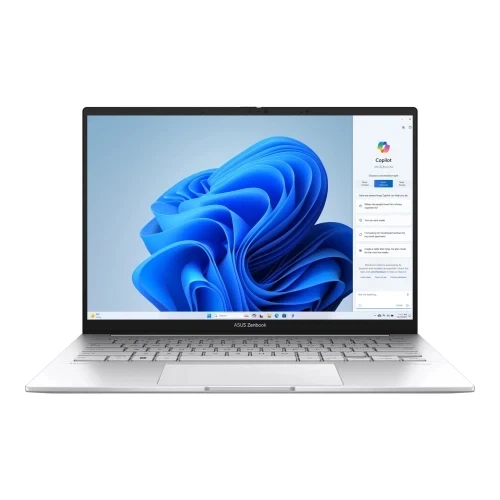 Ноутбук 14" Asus Zenbook 14 OLED UX3405CA-ST1262 (90NB14W2-M01V90) Foggy Silver, 16Gb, 1TB, DOS - Фото 1 Ноутбук 14" Asus Zenbook 14 OLED UX3405CA-ST1262 (90NB14W2-M01V90) Foggy Silver, 16Gb, 1TB, DOS - зображення 1