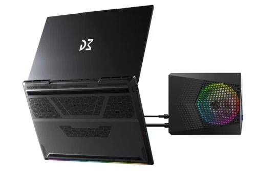Ноутбук 16" Dream Machines RT5080-16UA22 Black, AMD Ryzen 9 9955HX, 32GB, 2TB, DOS + вентилятор - изображение 4