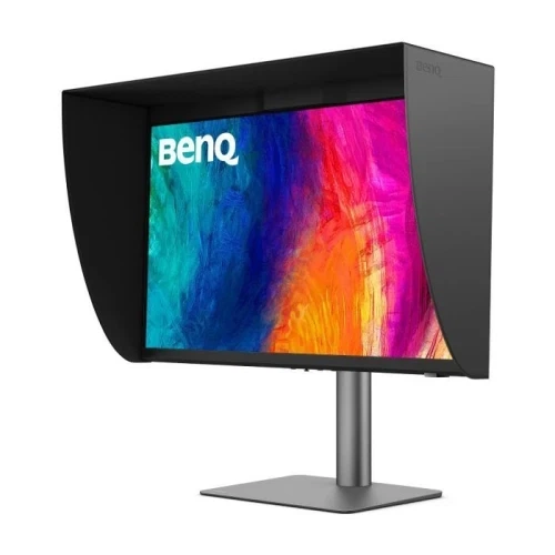 Монітор 27" BenQ PD2770U (9H.Y0ELB.QBE), Dark Grey - зображення 3
