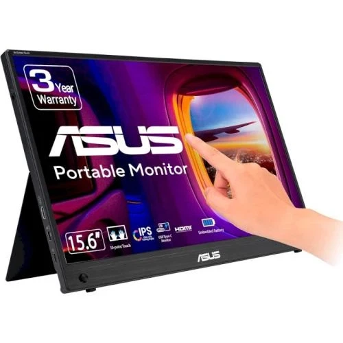 Портативный монитор 15.6" Asus ZenScreen MB16AMTR,Black (90LM04S0-B02170) - Фото 2 Портативный монитор 15.6" Asus ZenScreen MB16AMTR,Black (90LM04S0-B02170) - изображение 2