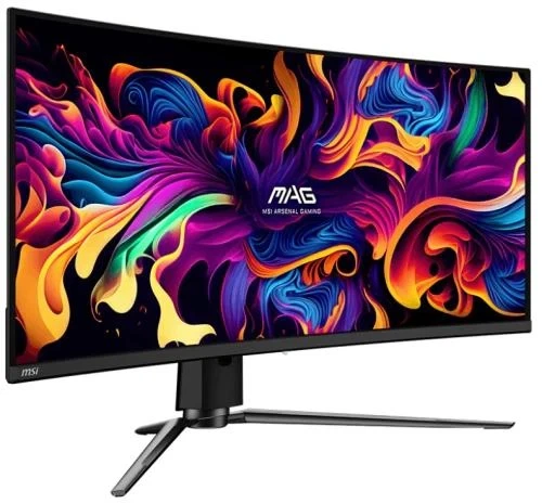 Монитор изогнутый 34" MSI MAG 341CQP QD-OLED, Black - изображение 2