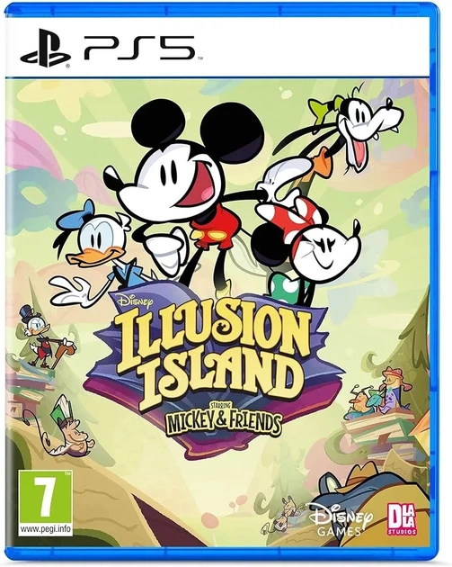 Гра Disney Illusion Island Starring Mickey and Friends PS5 (английская версия) - Фото 1 Гра Disney Illusion Island Starring Mickey and Friends PS5 (английская версия) - зображення 1