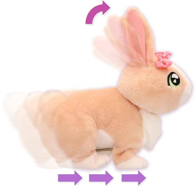 Interaktywna zabawka Club Petz Betsy Brown Bunny 281-927216 (8421134927216) - obraz 3