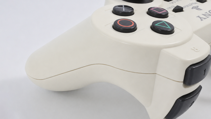 Геймпад Дротовий Sony PlayStation 1 SCPH-1200 DualShock Сірий Штекер White 2m Б/У - зображення 4