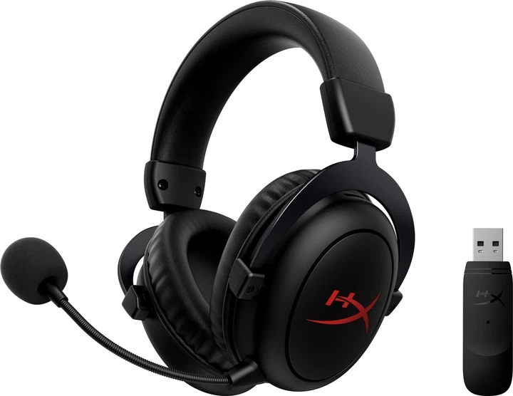 Бездротові Ігрові Навушники HyperX Cloud 2 Core Wireless Black – Ігрова гарнітура з об'ємним 7.1 звуком і кришталевою чіткістю - зображення 5