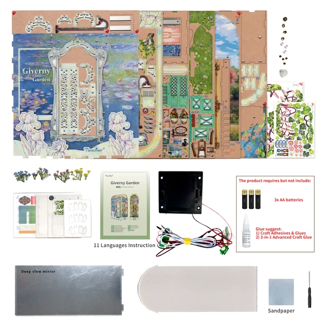 Бук Нук Tonecheer Giverny Garden TQ138 - Фото 7 Бук Нук Tonecheer Giverny Garden TQ138 - зображення 7