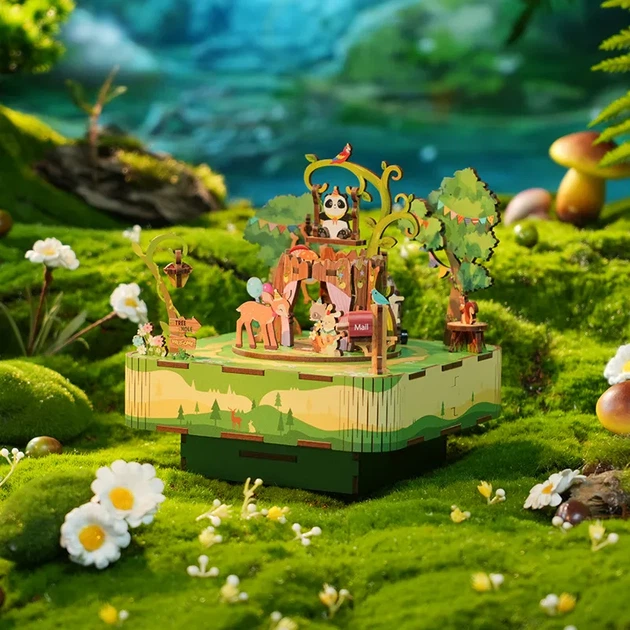 Конструктор 3D міні-будинок. Tonecheer. Forest Party. TQ070 - изображение 6
